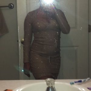 Gold Sparkly Dress